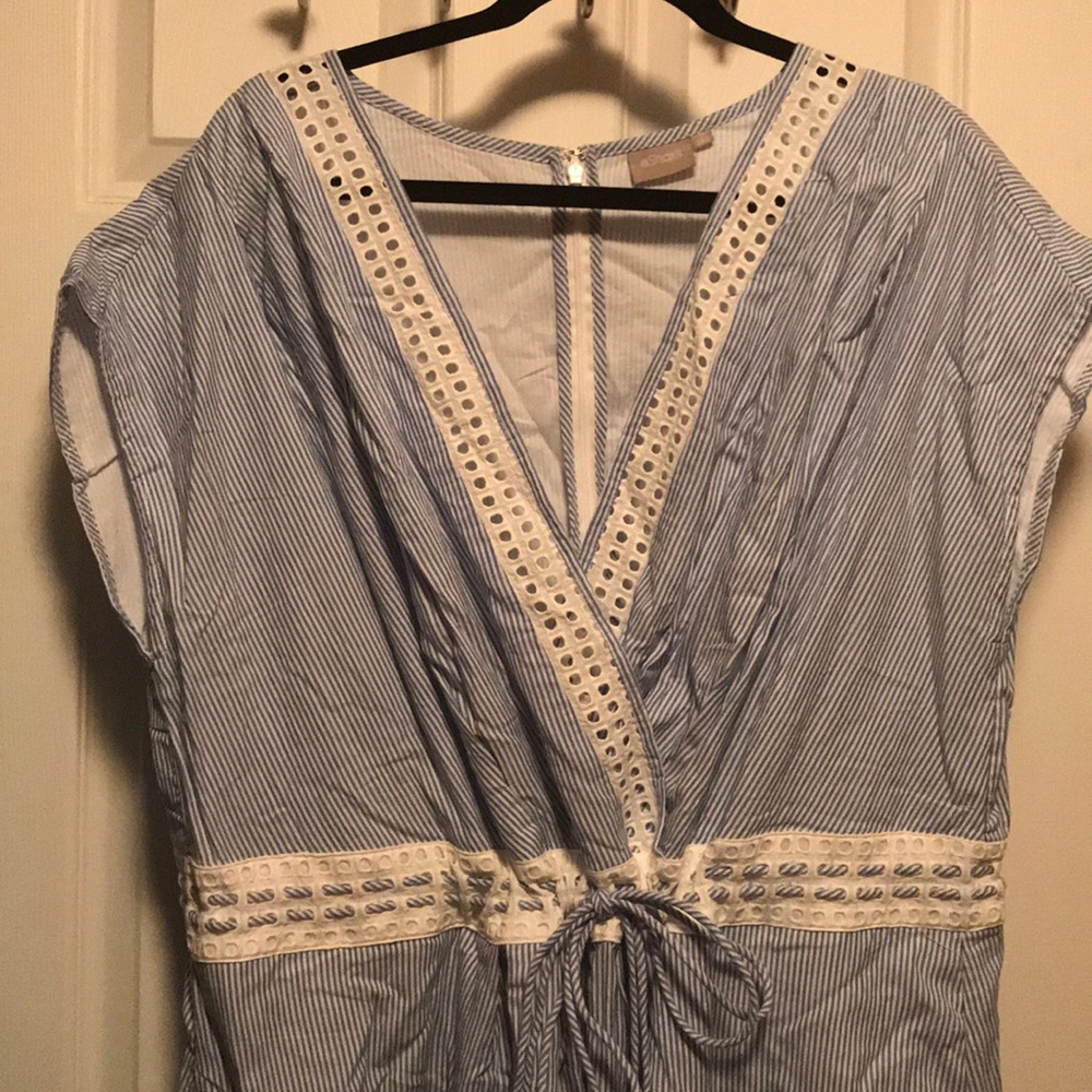 EShakti Mid Length Plus Size Dress